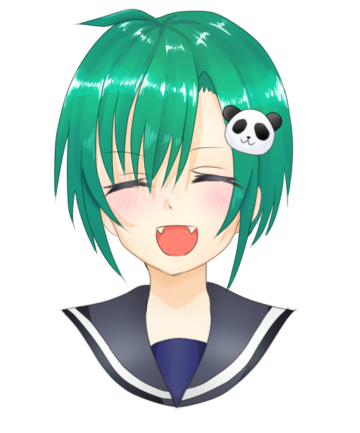 中学生の緑仙