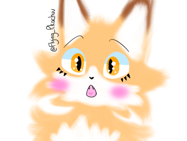 Woah, Inari’s fluffy now!