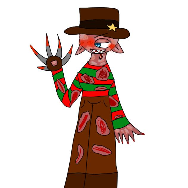 Freddy Krueger the slasher!!