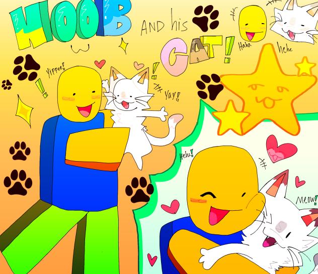 🐱A Noob and his Cat!!🟨
