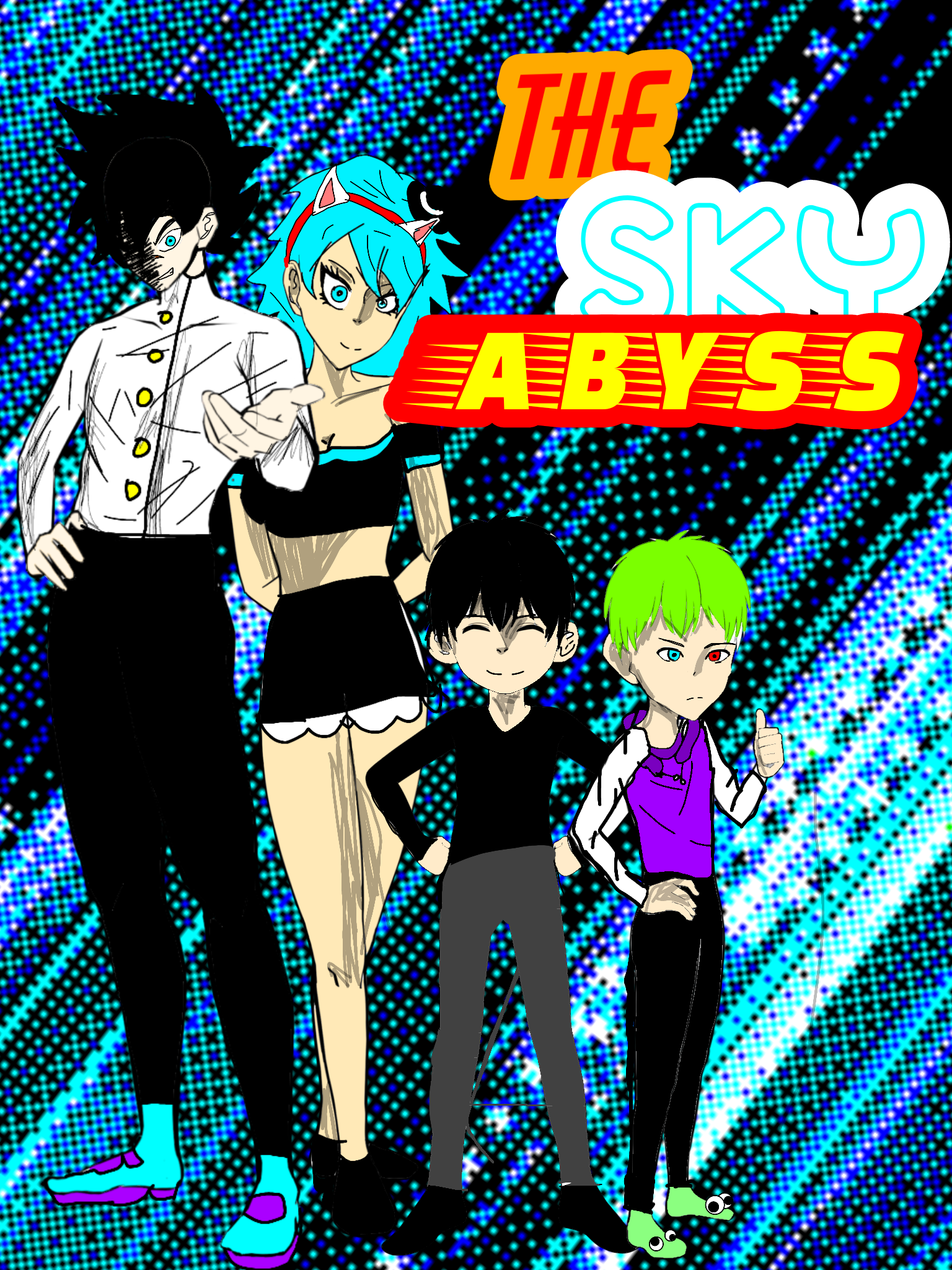 THE ABYSS SKY-MY NEW MANGA SHORTLY! - ibisPaint