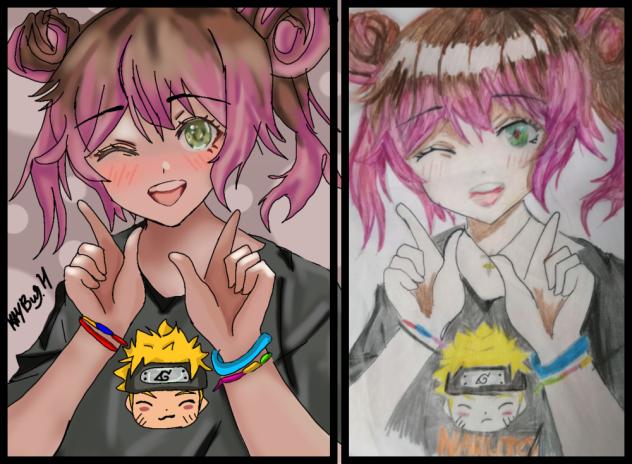 Before and After🖌️⚡