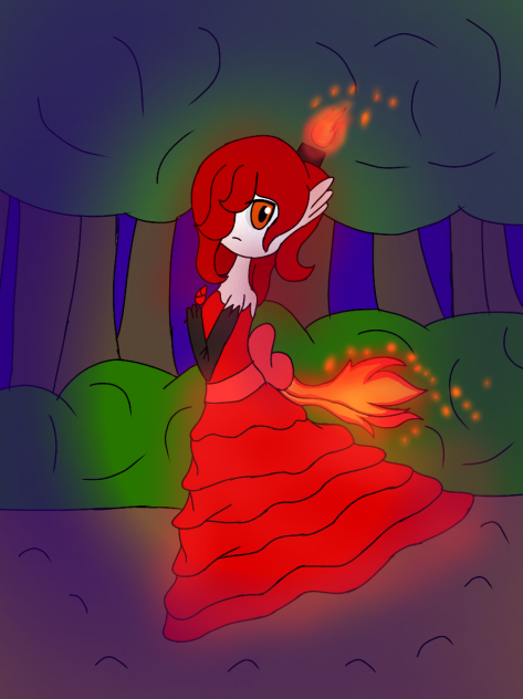 Walking down the woods