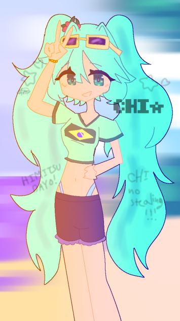 BRAZILIAN MIKU!! 😍