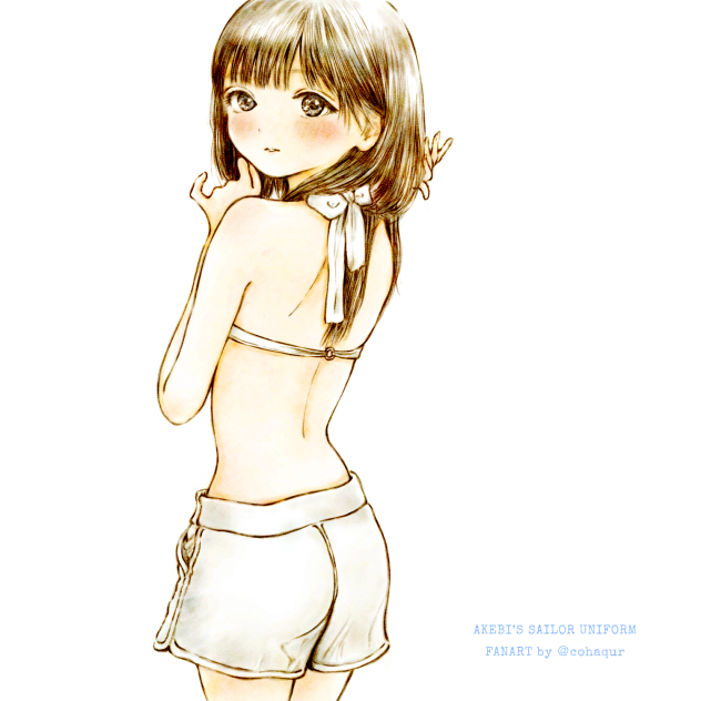 ビキニの日　明日小路ちゃん。