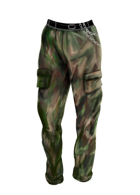 Military cargo pants