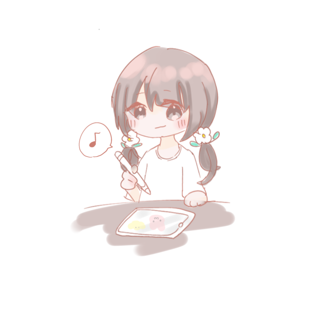 絵描いてる子