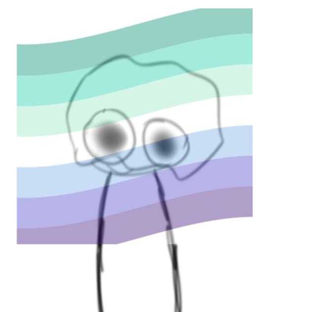 silly guy gets hit with the gay ray