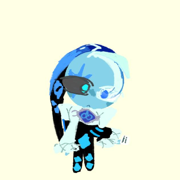 Shadow milk throwing paper (loop)