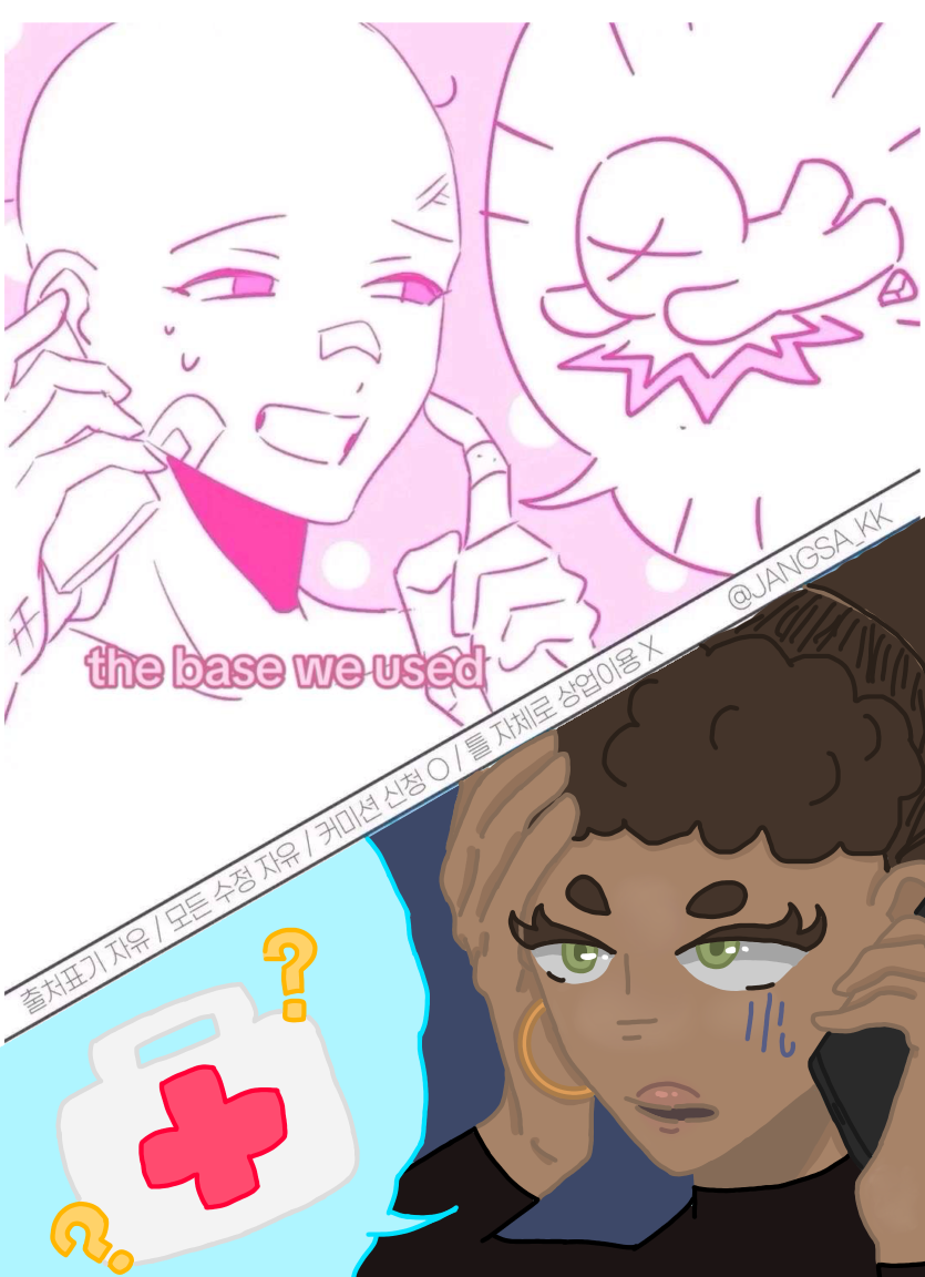 oc collab (my side) - ibisPaint