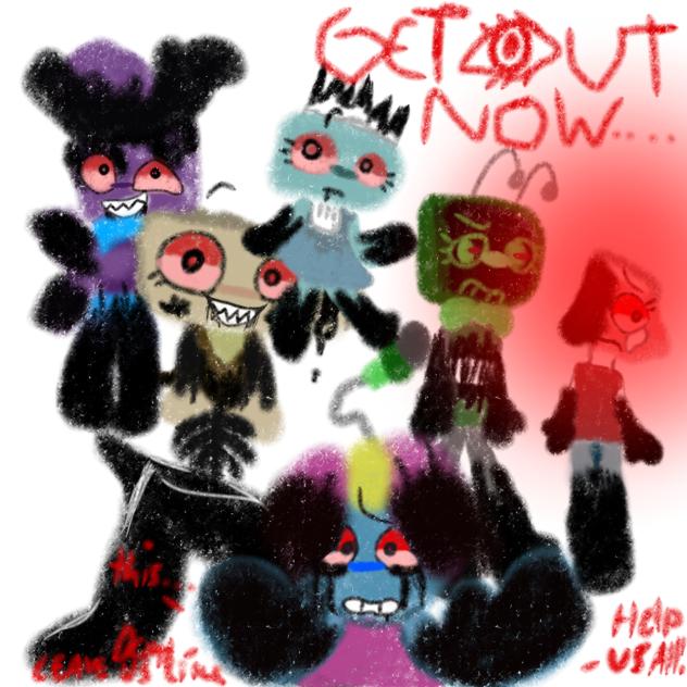 the twisted bffs (Dandy's world) the 2nd