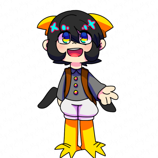 ペギー君(新立ち絵)