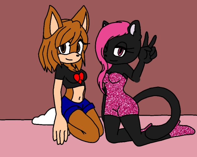 Hanging Out Catty Noir And MaKayla