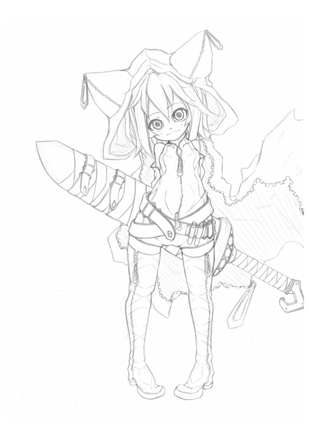 ファンタジーラフ画
