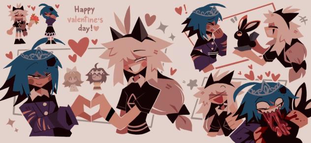 Happy Valentine’s Day!💙🖤
