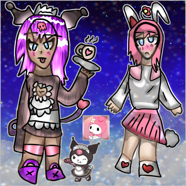 ~•.°💜ᴋᴜʀᴏᴍɪ ᴀɴᴅ ᴍᴇʟᴏᴅʏ💗°.•~