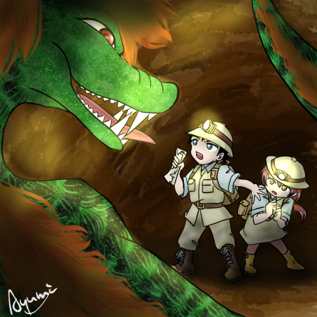 洞窟探検