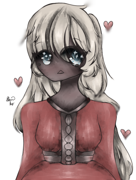 A Girl with Nice Hair