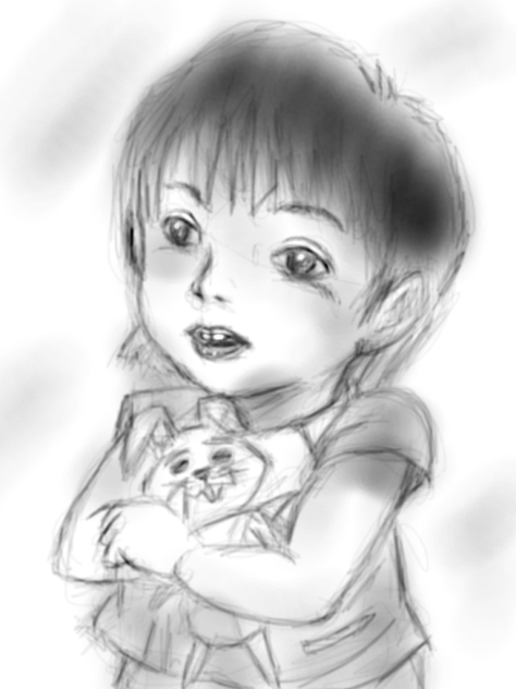 落書き〜子ども