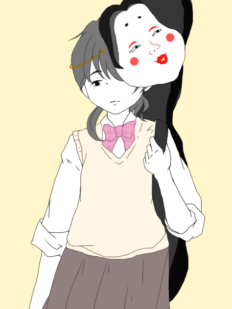 ギター女、我。