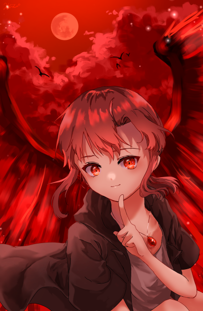緋色の鳥よ