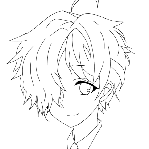 五虎退くん(線画)