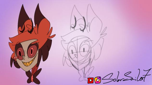 How to draw Pilot Alastor