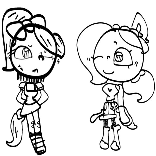 My LiTlLiE pOnY + my oc cat!