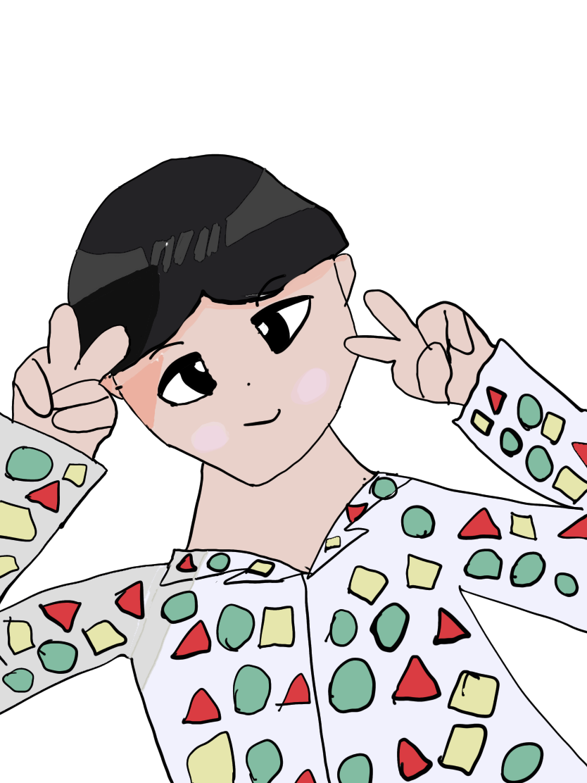 韓国人先生デボちゃん Ibispaint