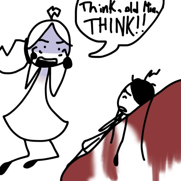 I’m killing her off.