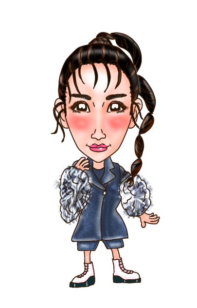 似顔絵 GENIC 金谷鞠杏