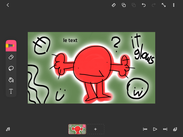 Just vibin with the new FlipaClip update