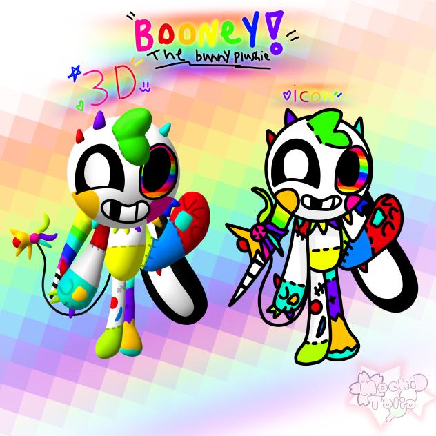 My Dw Oc Booney Da Bunny Plushie!! ♡♥︎