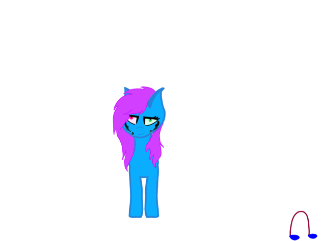 midnight descent- Mlp speedpaint - ibisPaint