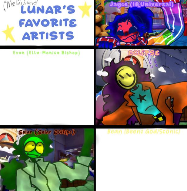 Lunar’s Fave Artists!