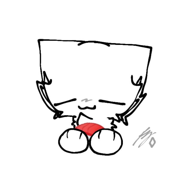 cat eating sushi🍣🍣🍣