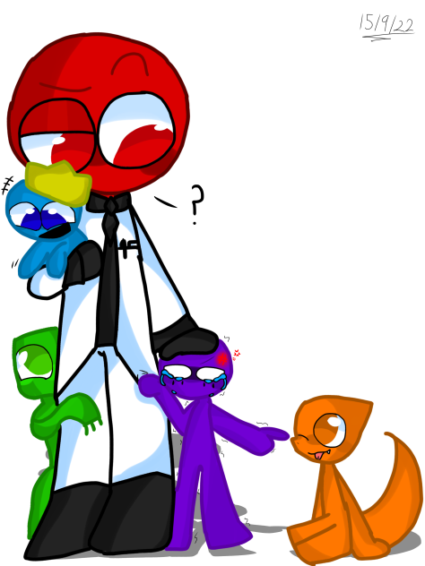 Rainbow friends as baby (besides red)