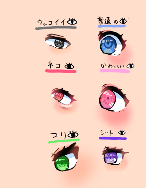いろんな👁