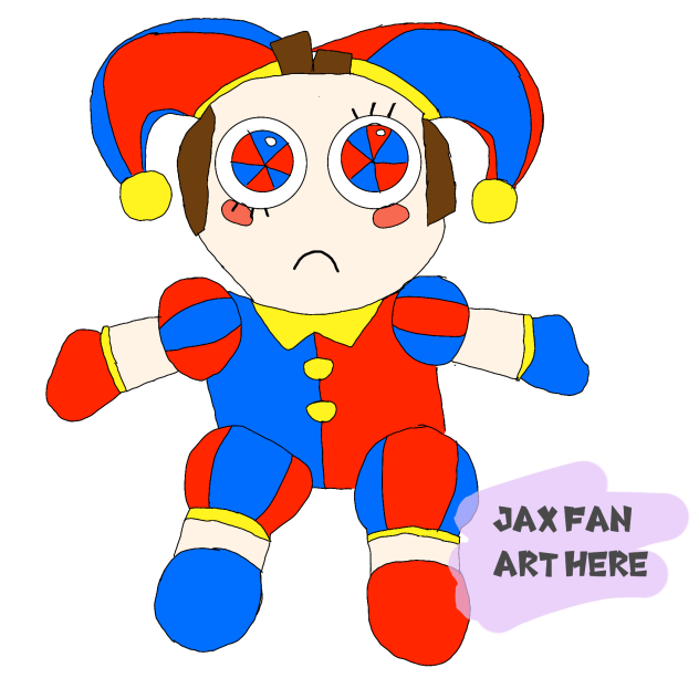 plush but pomni