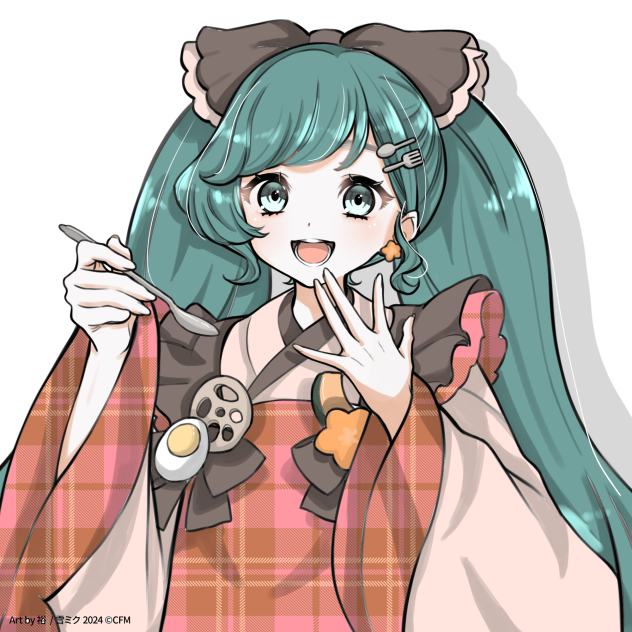 塗りマス！雪ミク！