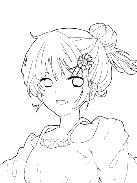 線画♧