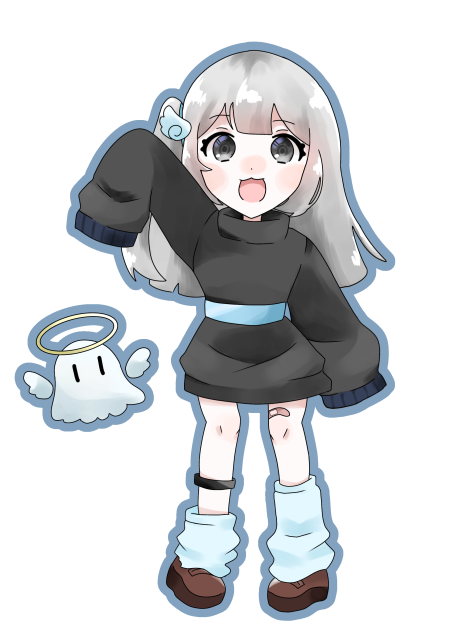 うpさんの立ち絵できましたー！