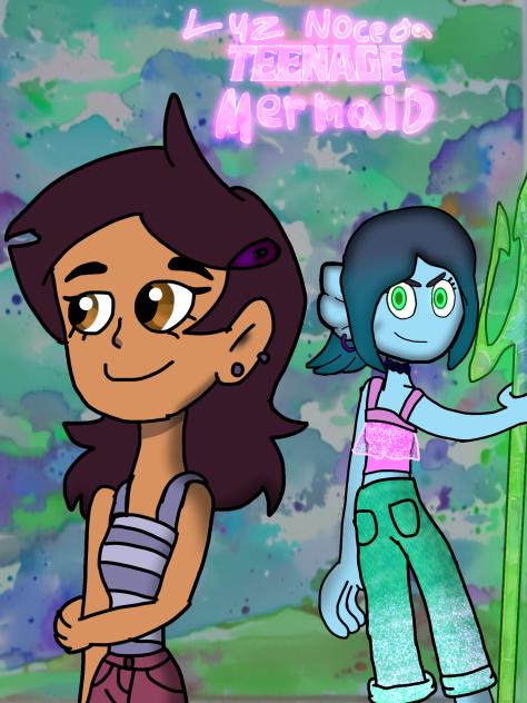 Luz Noceda Teenage Mermaid.