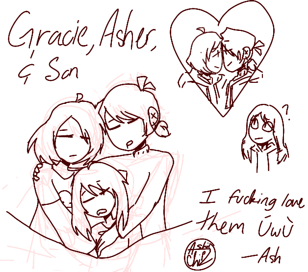 me and my girlfriend ibisPaint