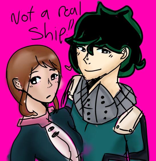 Ochako and Deku