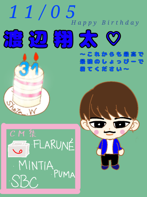 渡辺翔太生誕祭2023