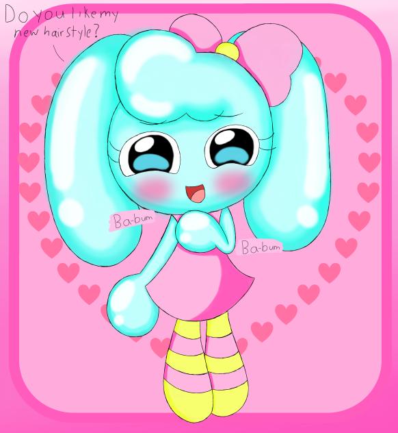 Poppy’s new hairstyle