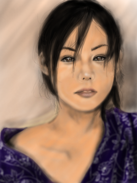 素顔の君を・・・