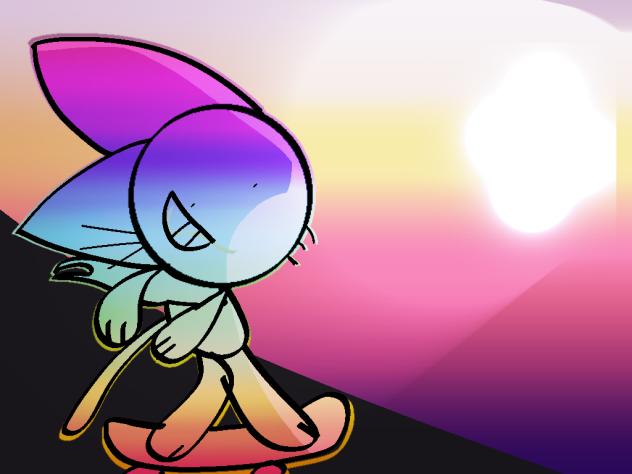 rainbow cat