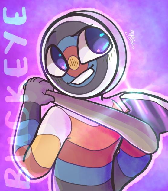 Buckeye - Dandy's World OC Fanart